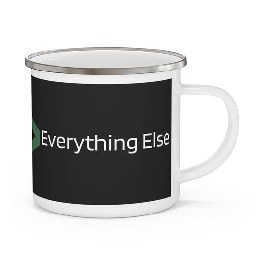 Lake Is More Important Than Everything Else Enamel Camping Mug | Camping Coffee Cup
