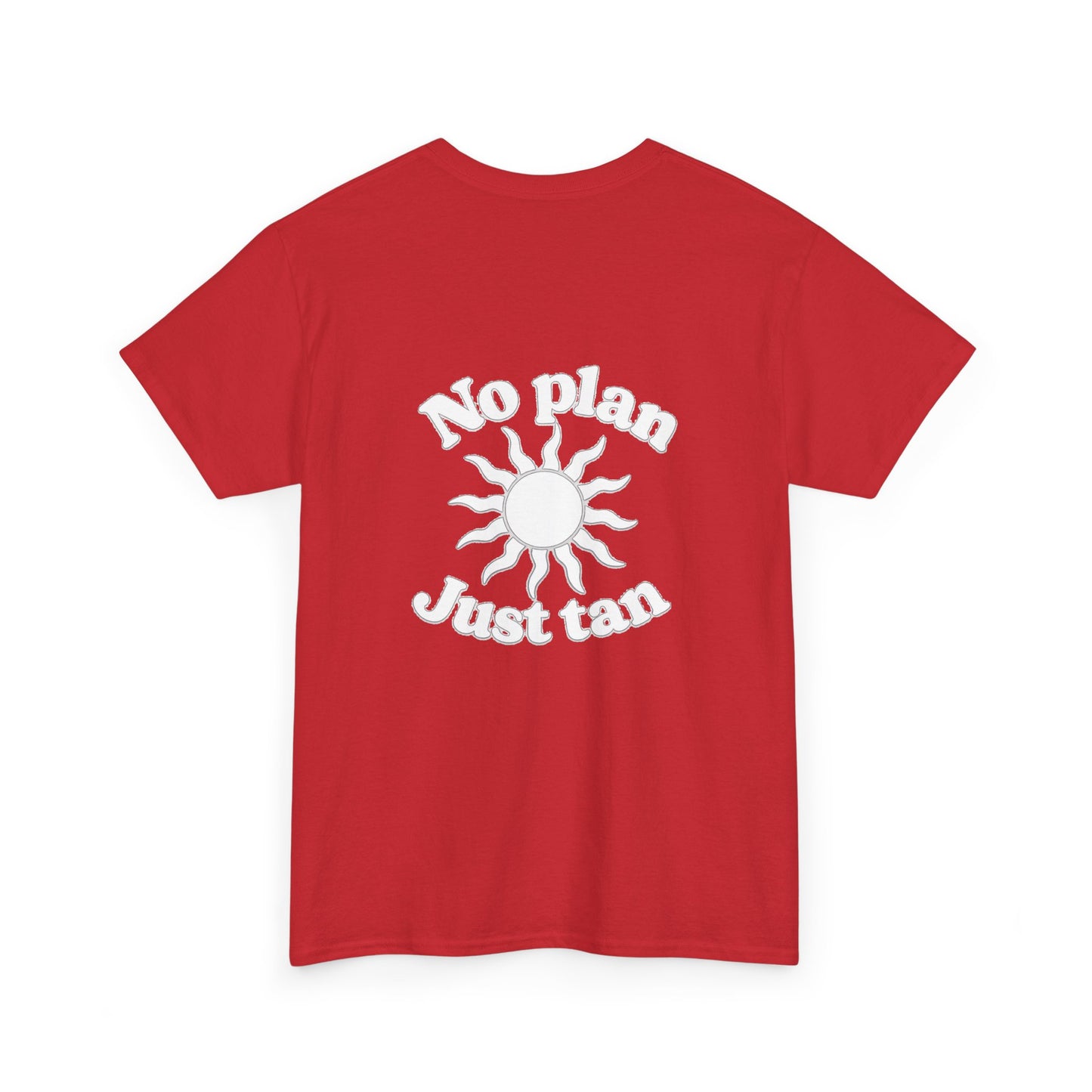 No Plan. Just Tan. | Beach & Lake Life Graphic T-Shirt