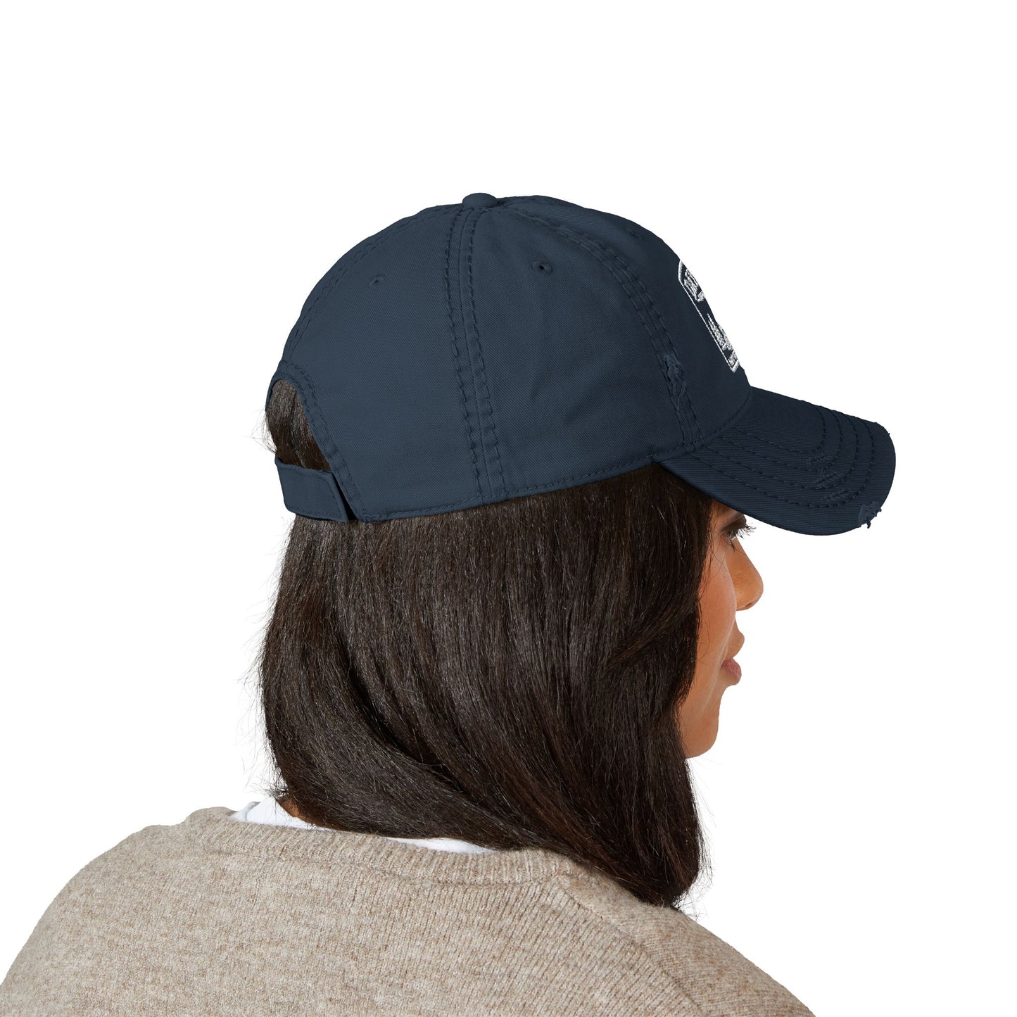 Day Off Supply Co. Distressed Dad Hat | Embroidered Vintage Cap