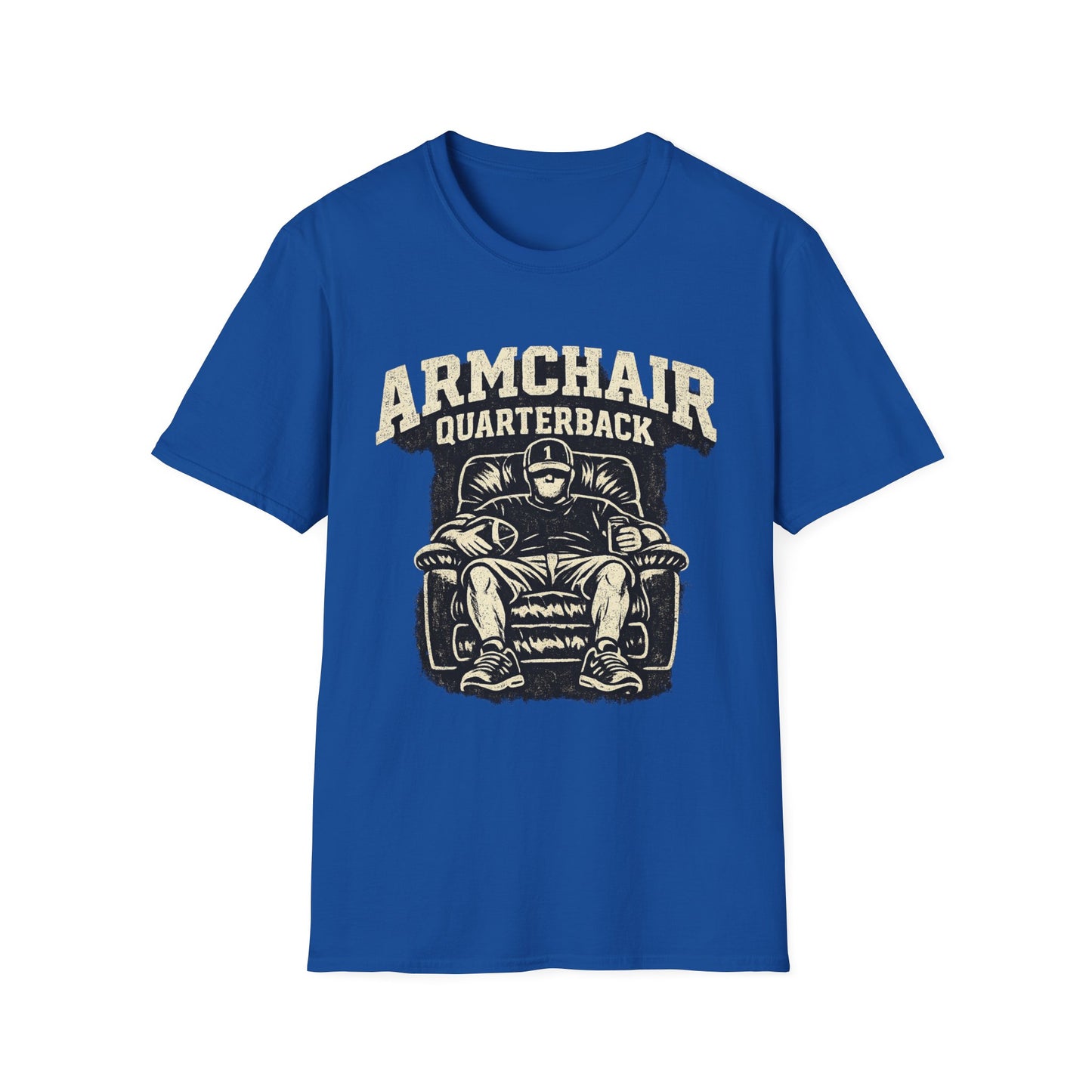 Armchair Quarterback T-Shirt | Funny Football Fan Graphic Tee
