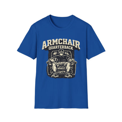 Armchair Quarterback T-Shirt | Funny Football Fan Graphic Tee