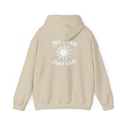 No Plans. Just Tan. Hoodie | Beach Graphic Pullover Hoodie