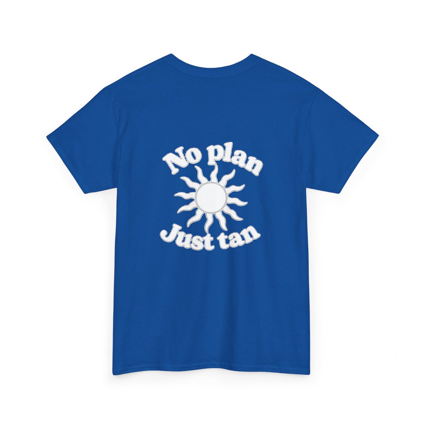 No Plan. Just Tan. | Beach & Lake Life Graphic T-Shirt