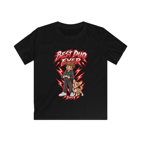Best Duo Ever | Zaxxyt Kids Gaming T-Shirt