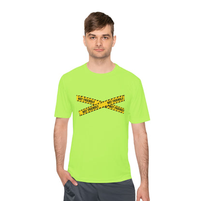 Not Friendly Performance T-Shirt | Moisture-Wicking Graphic Tee