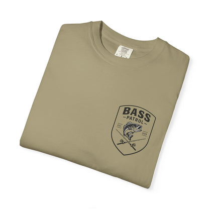 Bass Patrol Fishing Badge T-Shirt | Bass Fishing Shirt