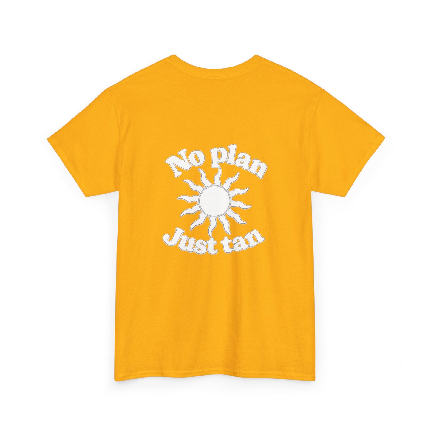 No Plan. Just Tan. | Beach & Lake Life Graphic T-Shirt