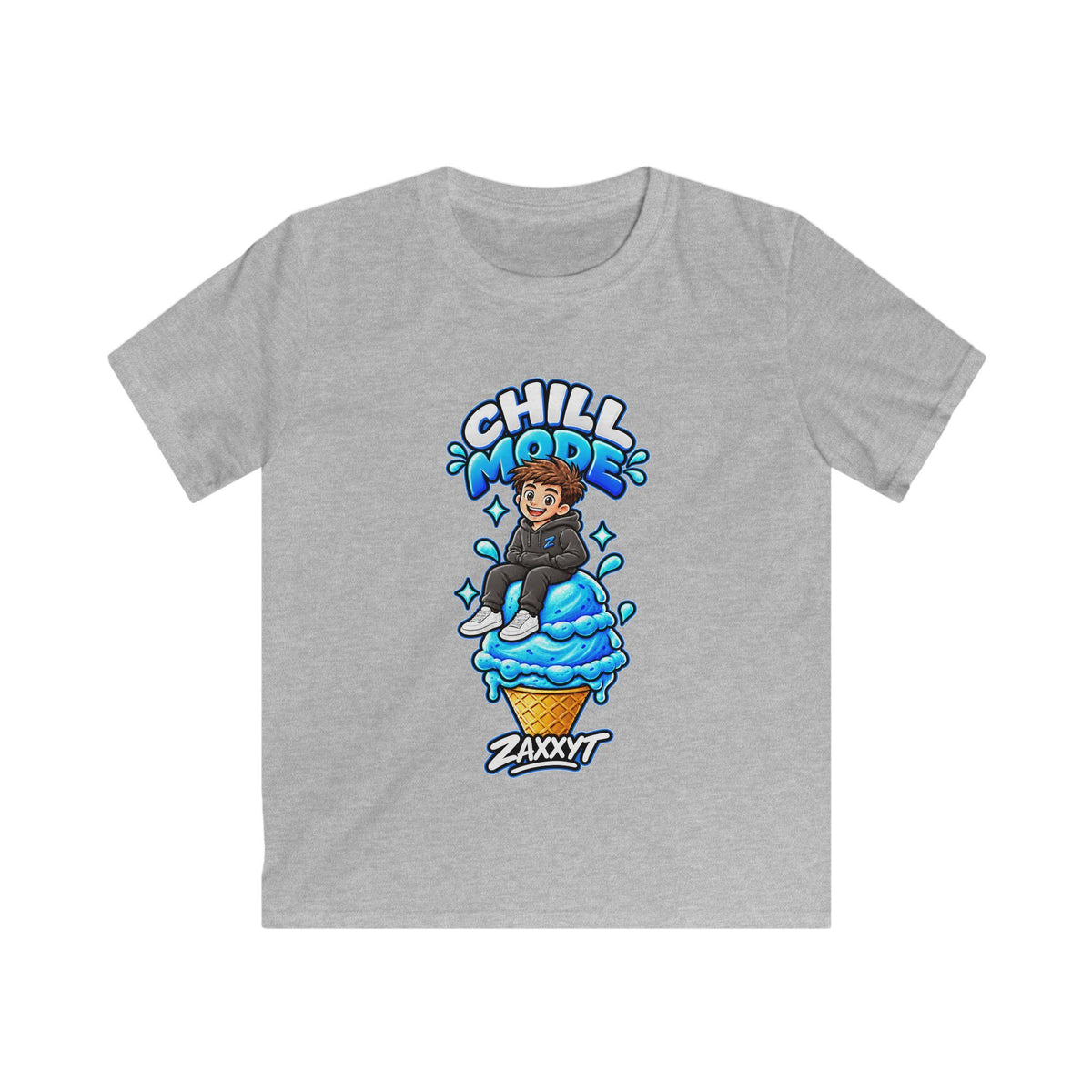 Chill Mode | Zaxxyt Kids Graphic T-Shirt