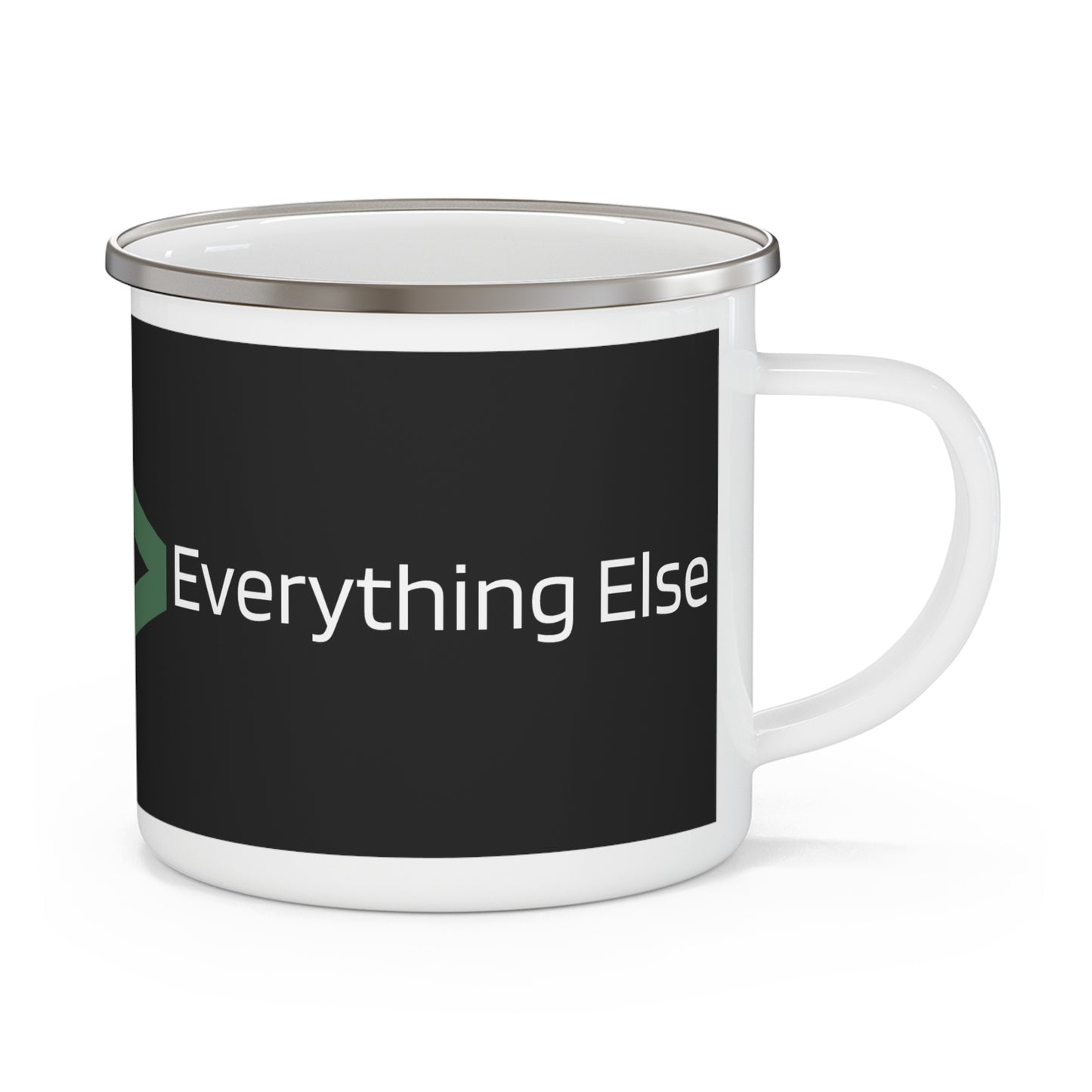 Lake Is More Important Than Everything Else Enamel Camping Mug | Camping Coffee Cup