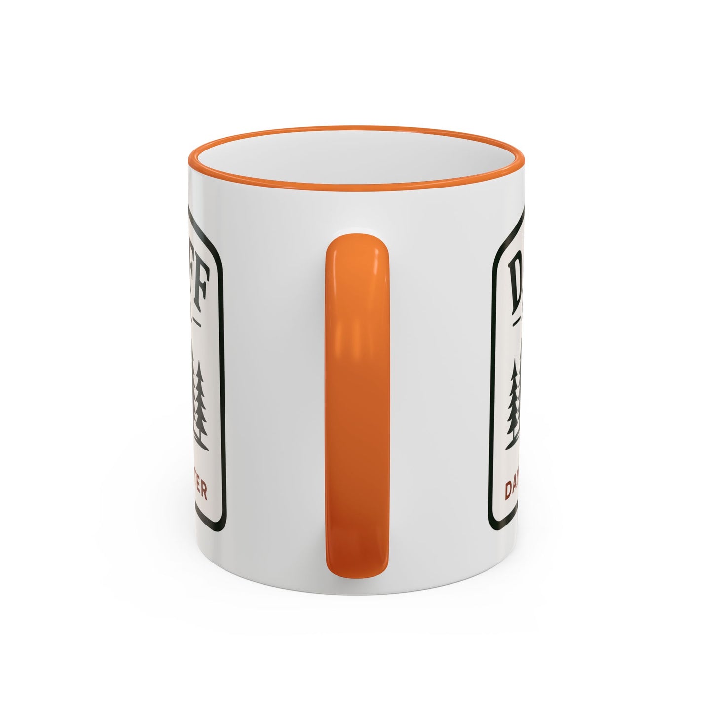 Day Off Supply Co. Accent Coffee Mug | Logo Campfire Mug (11oz & 15oz)