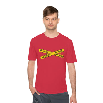 Not Friendly Performance T-Shirt | Moisture-Wicking Graphic Tee