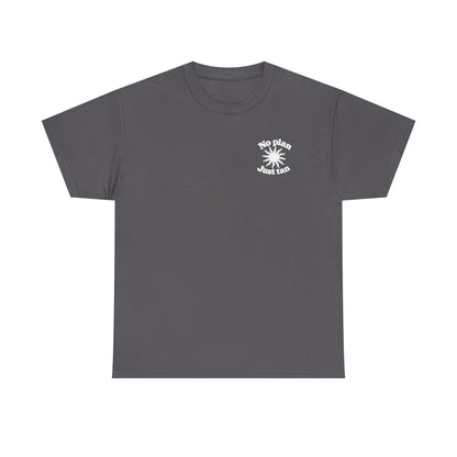 No Plan. Just Tan. | Beach & Lake Life Graphic T-Shirt