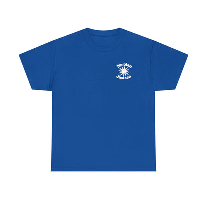 No Plan. Just Tan. | Beach & Lake Life Graphic T-Shirt