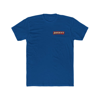 Zaxxyt Gamer Logo T-Shirt | Cartoon Avatar Back Print