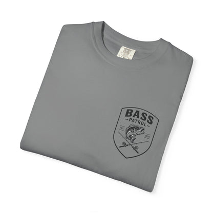 Bass Patrol Fishing Badge T-Shirt | Bass Fishing Shirt