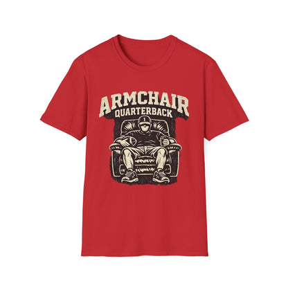 Armchair Quarterback T-Shirt | Funny Football Fan Graphic Tee