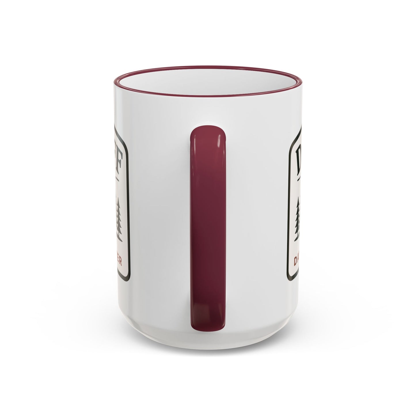 Day Off Supply Co. Accent Coffee Mug | Logo Campfire Mug (11oz & 15oz)