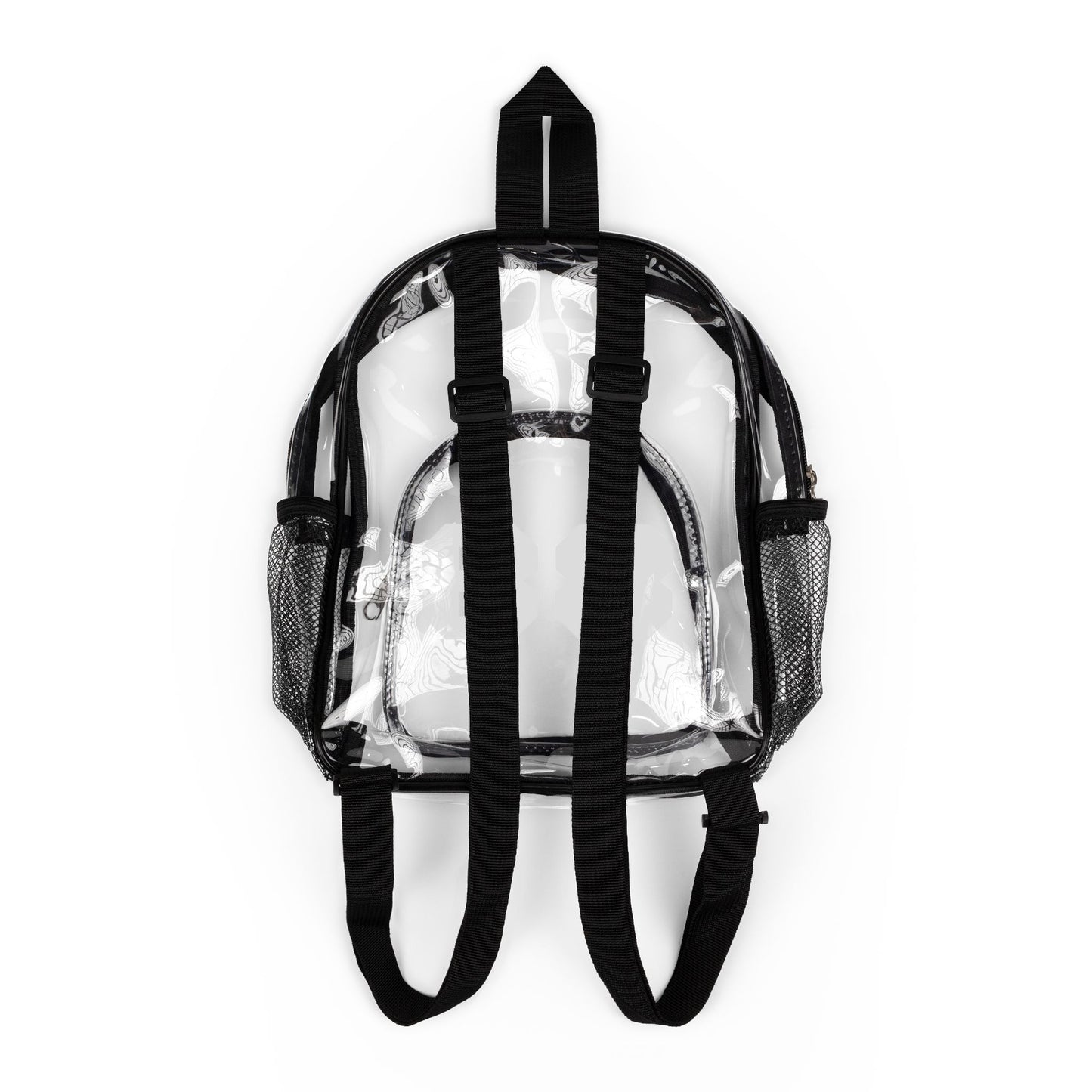 I'm Here For [Number] Clear Stadium Backpack | Personalized Football Bag