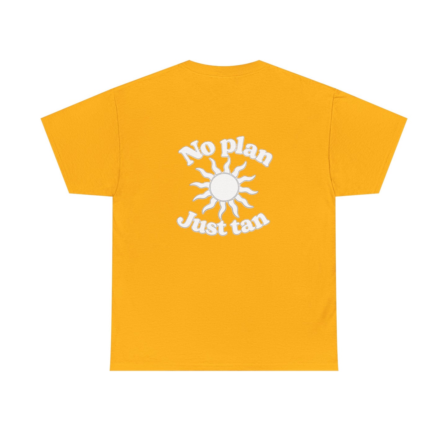 No Plan. Just Tan. | Beach & Lake Life Graphic T-Shirt