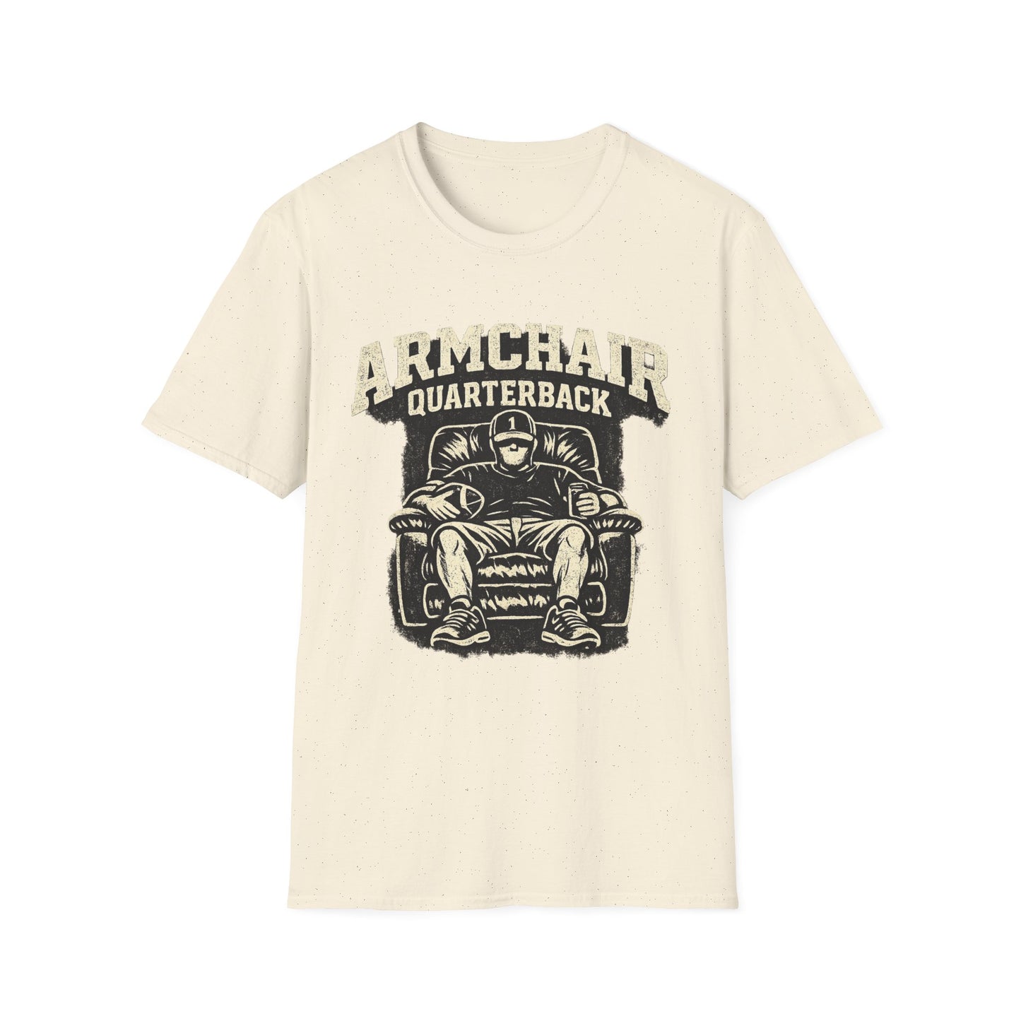 Armchair Quarterback T-Shirt | Funny Football Fan Graphic Tee