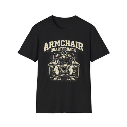 Armchair Quarterback T-Shirt | Funny Football Fan Graphic Tee