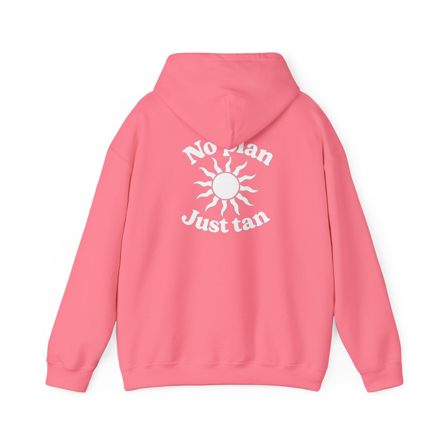 No Plans. Just Tan. Hoodie | Beach Graphic Pullover Hoodie