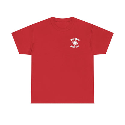 No Plan. Just Tan. | Beach & Lake Life Graphic T-Shirt