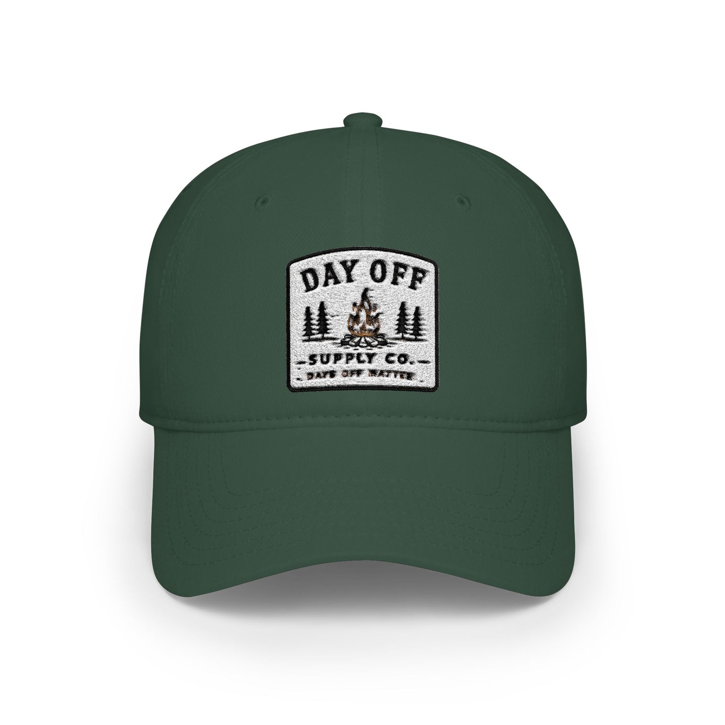 Day Off Supply - Embroidered Low Profile Baseball Cap - DOS Logo Hat