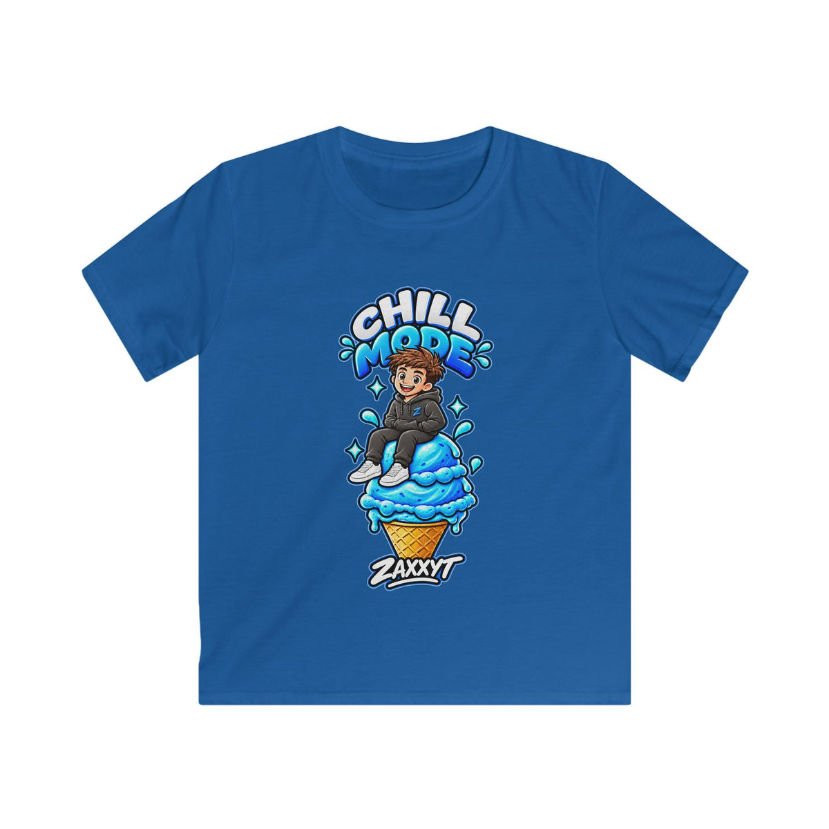 Chill Mode | Zaxxyt Kids Graphic T-Shirt