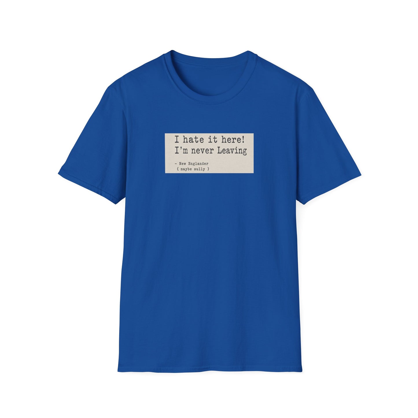 I Hate It Here. I'm Never Leaving. | New England Weather T-Shirt