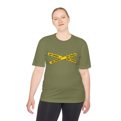 Not Friendly Performance T-Shirt | Moisture-Wicking Graphic Tee