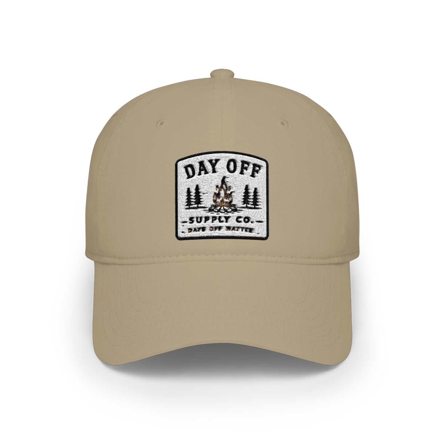 Day Off Supply - Embroidered Low Profile Baseball Cap - DOS Logo Hat