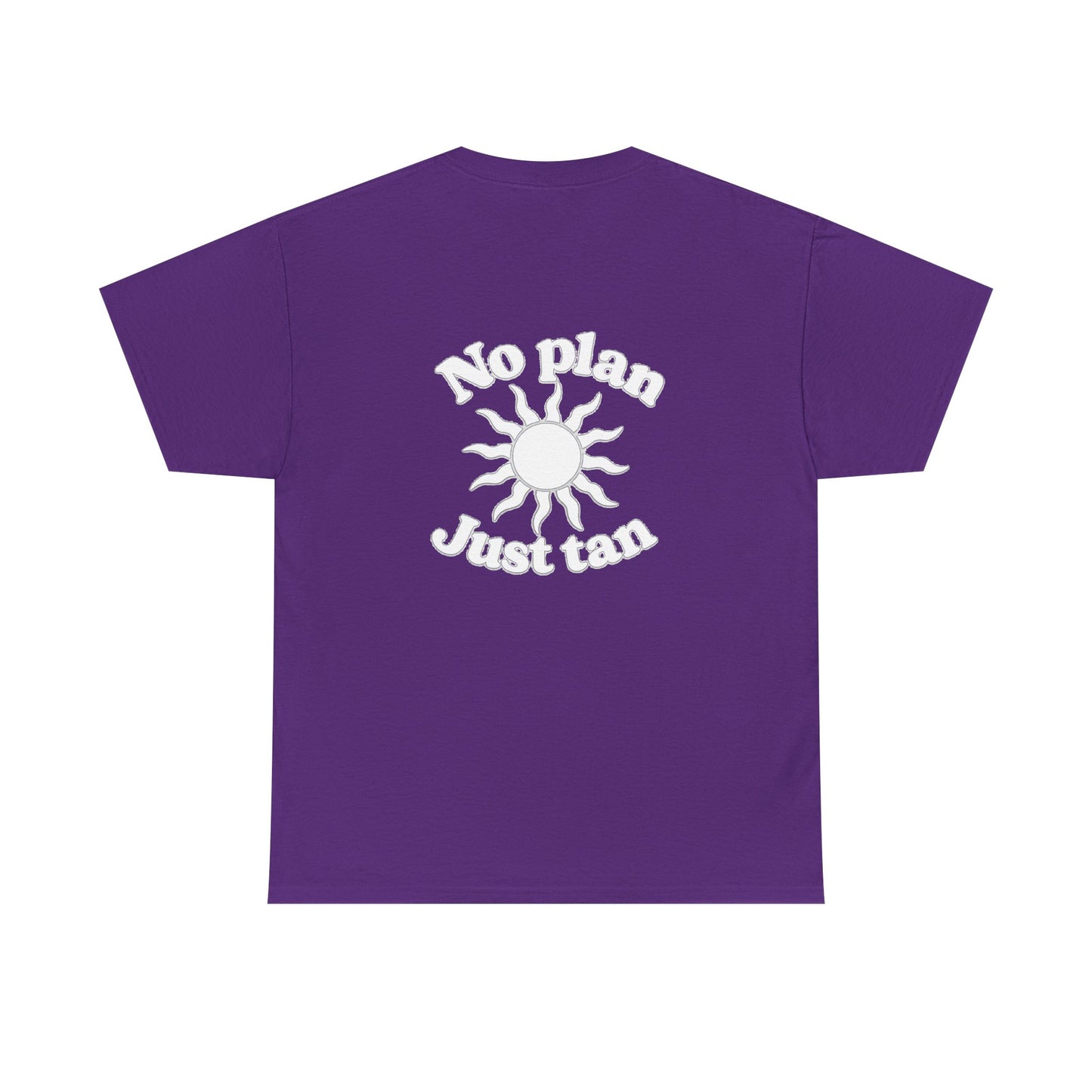 No Plan. Just Tan. | Beach & Lake Life Graphic T-Shirt