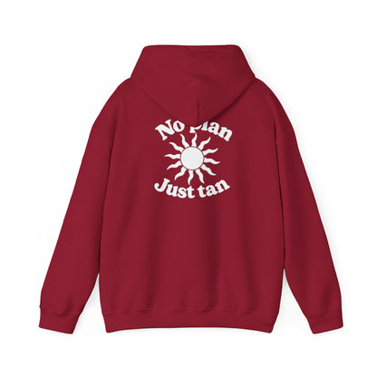 No Plans. Just Tan. Hoodie | Beach Graphic Pullover Hoodie