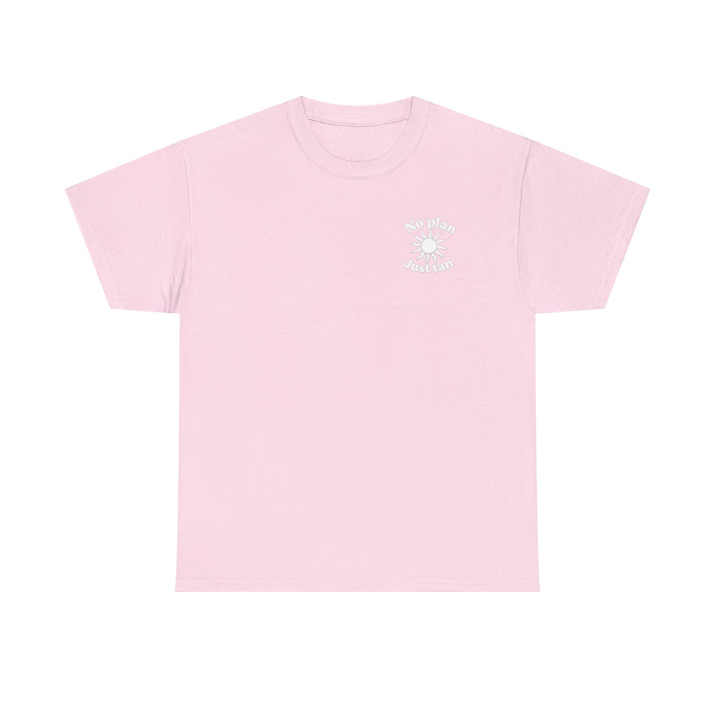 No Plan. Just Tan. | Beach & Lake Life Graphic T-Shirt
