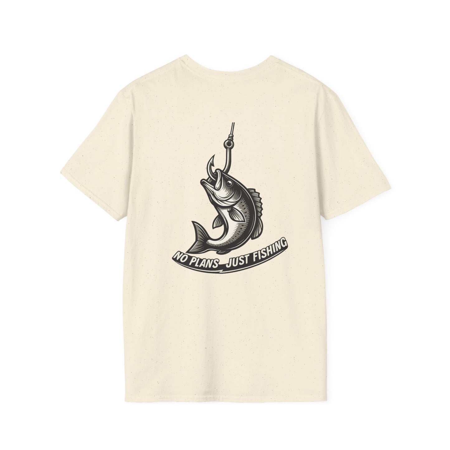 No Plans. Just Fishing. T-Shirt | Bass Fishing Graphic Tee