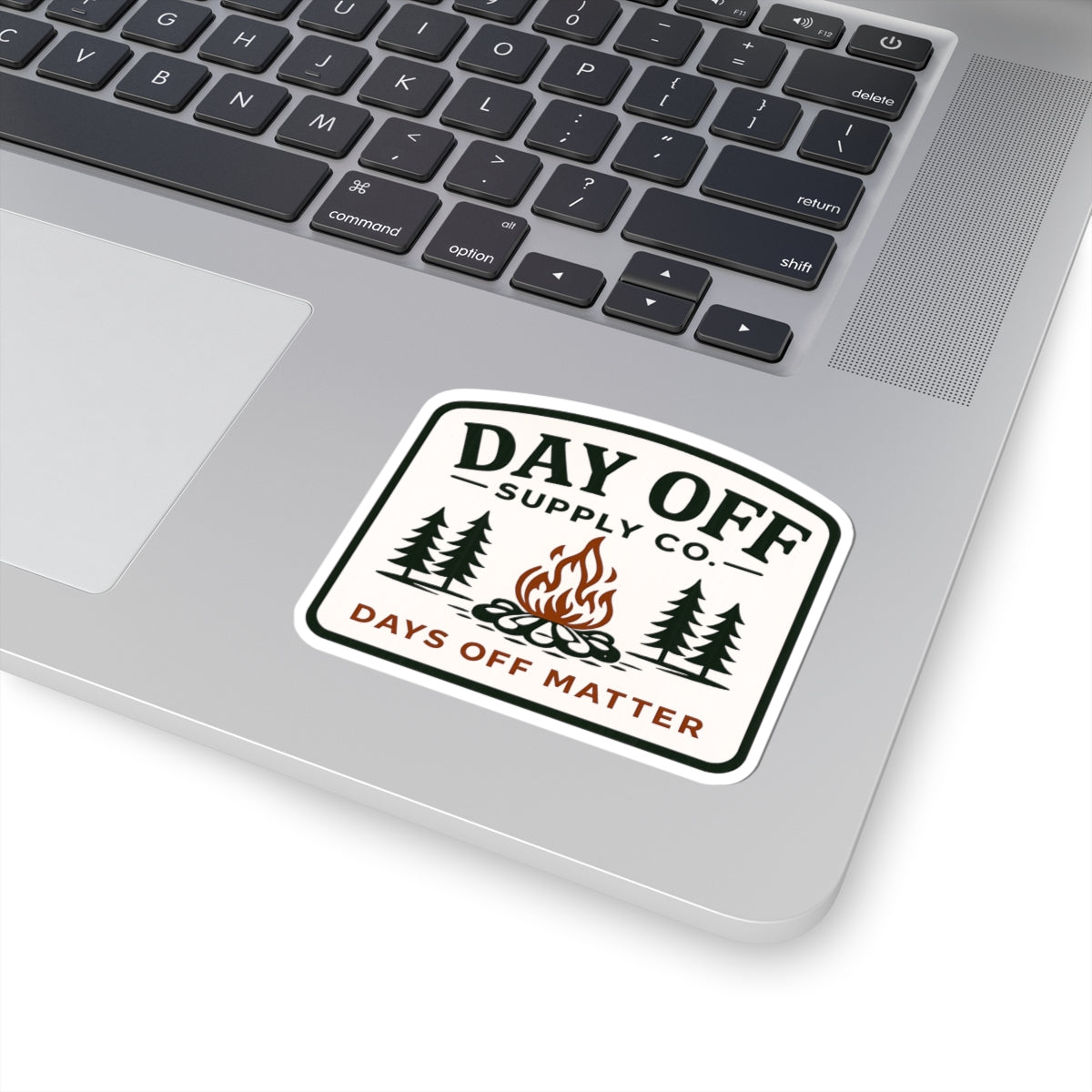 Day Off Supply Co. Logo Kiss-Cut Stickers | Vinyl Decals