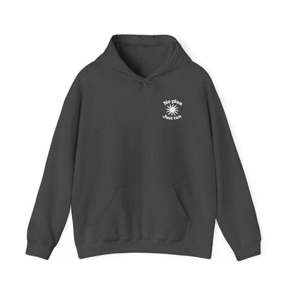 No Plans. Just Tan. Hoodie | Beach Graphic Pullover Hoodie