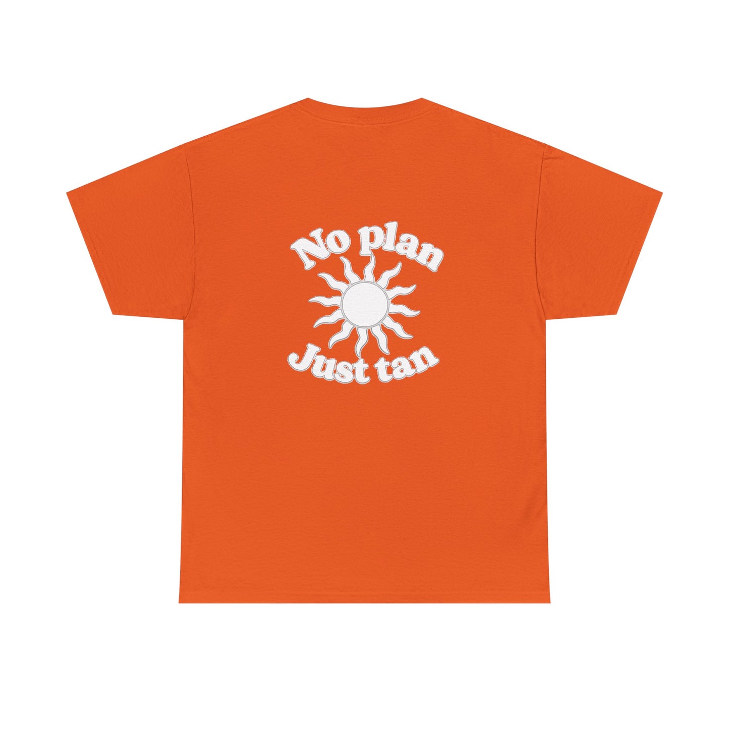 No Plan. Just Tan. | Beach & Lake Life Graphic T-Shirt