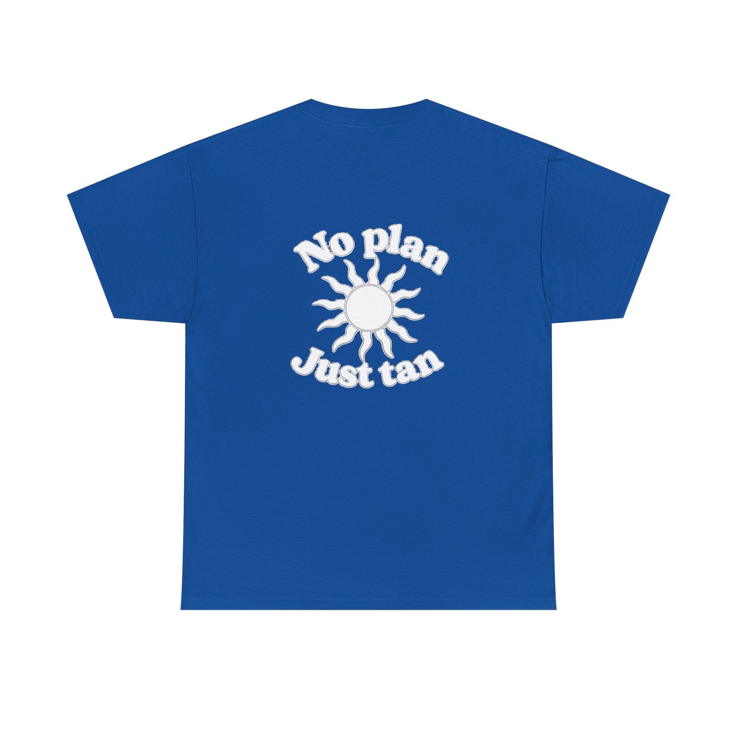 No Plan. Just Tan. | Beach & Lake Life Graphic T-Shirt