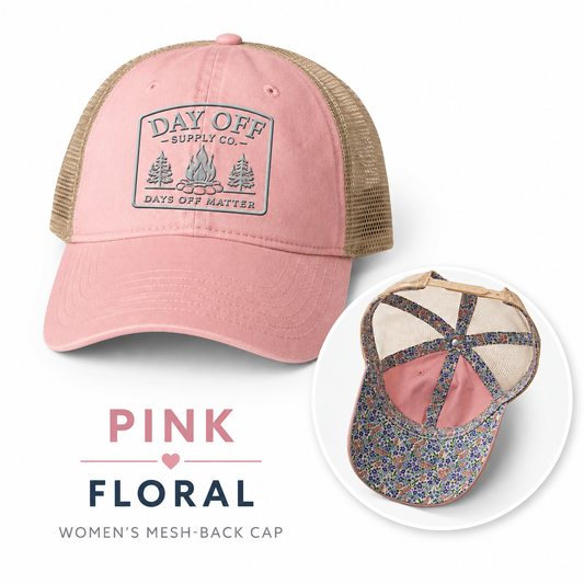 Day Off Supply Co. Women's Mesh Back Hat | Ponytail Outdoor Cap