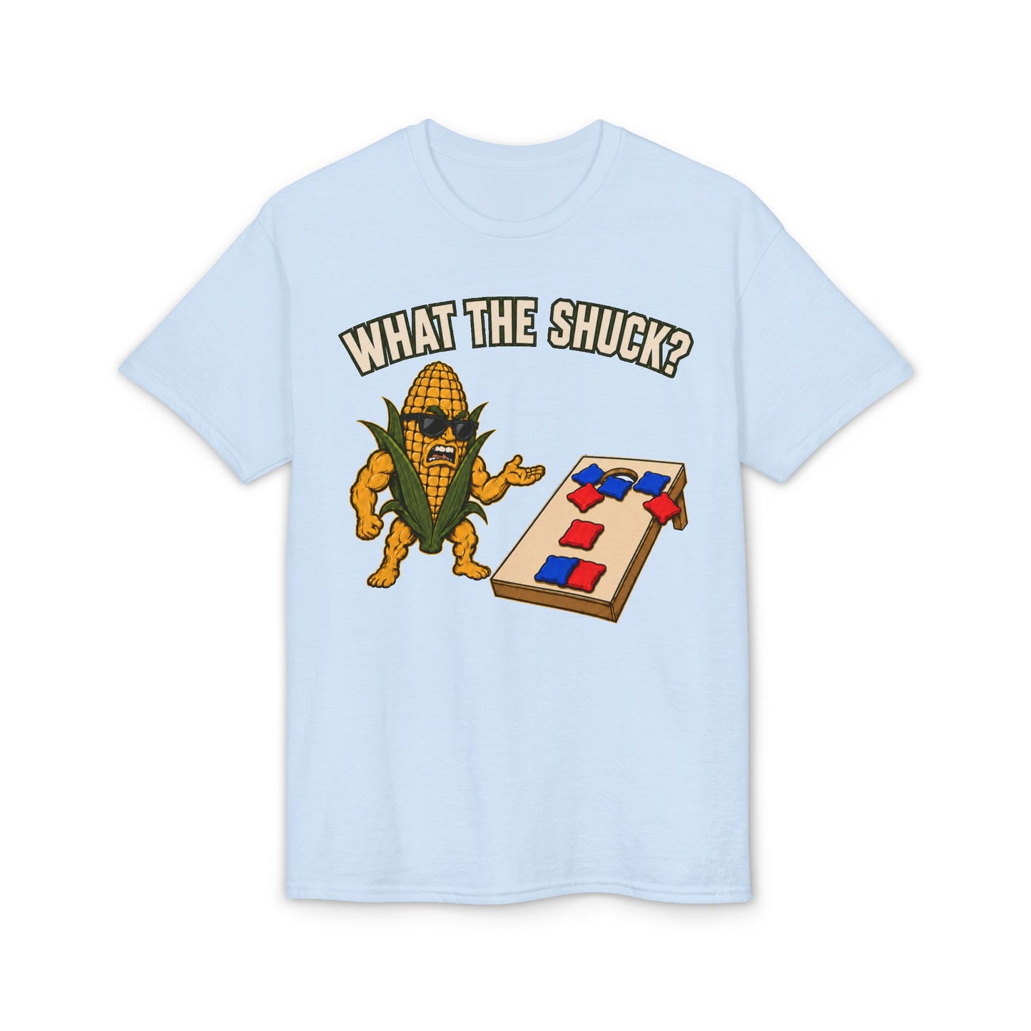 What the Shuck | Funny Cornhole T-Shirt