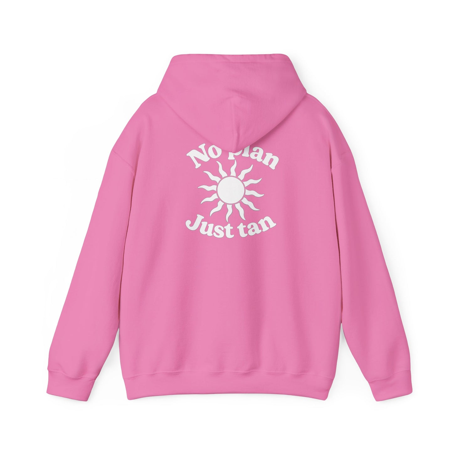 No Plans. Just Tan. Hoodie | Beach Graphic Pullover Hoodie