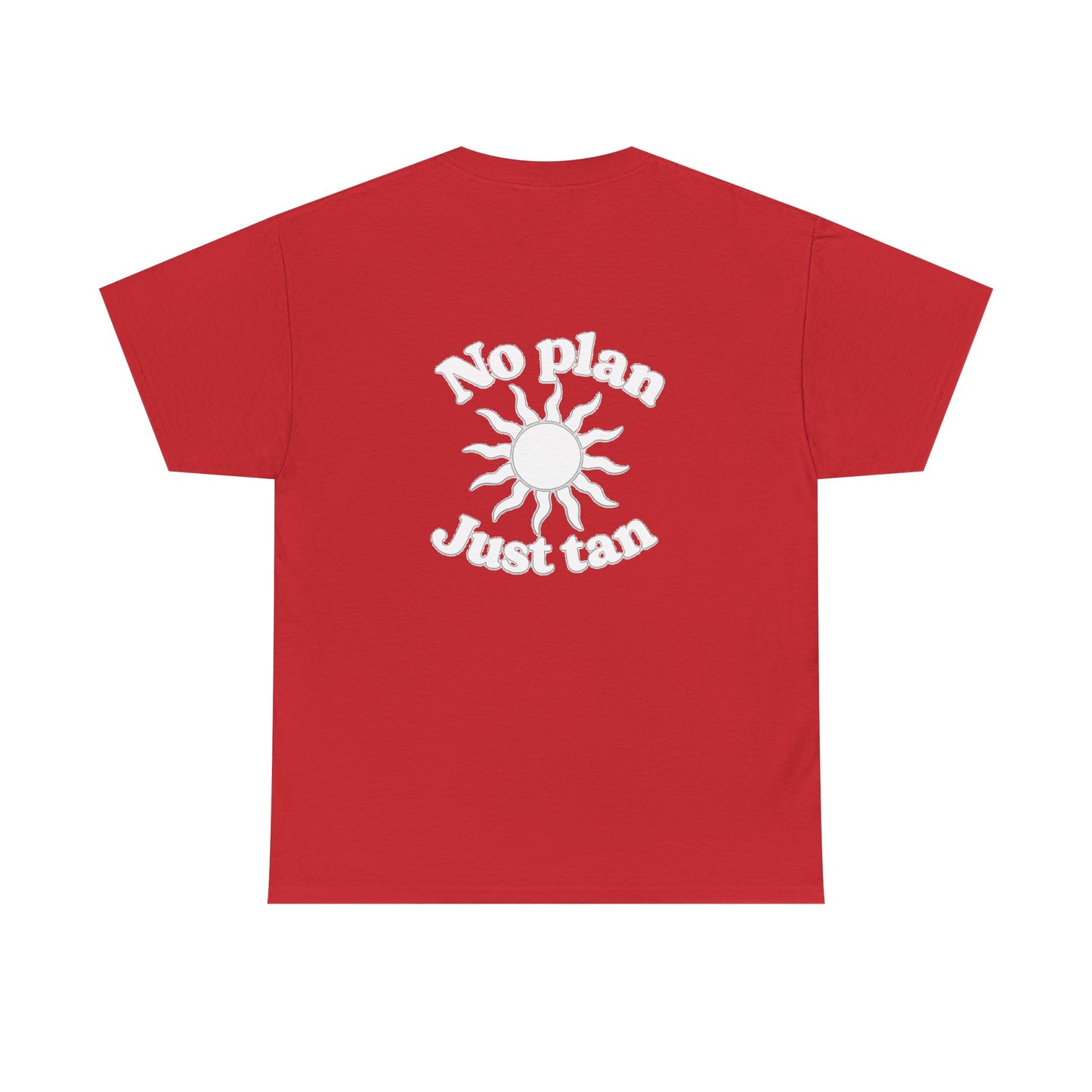 No Plan. Just Tan. | Beach & Lake Life Graphic T-Shirt