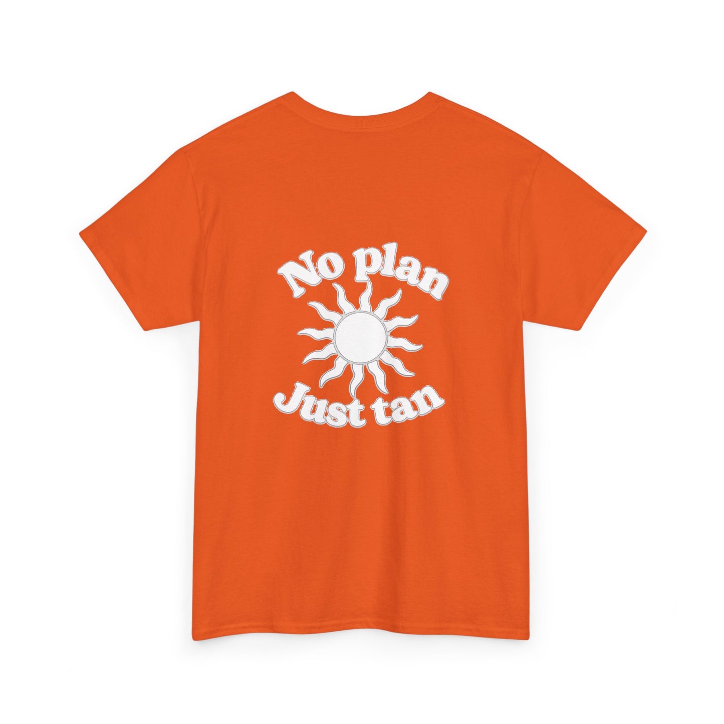No Plan. Just Tan. | Beach & Lake Life Graphic T-Shirt