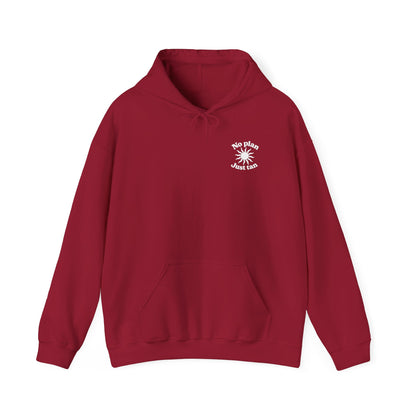 No Plans. Just Tan. Hoodie | Beach Graphic Pullover Hoodie