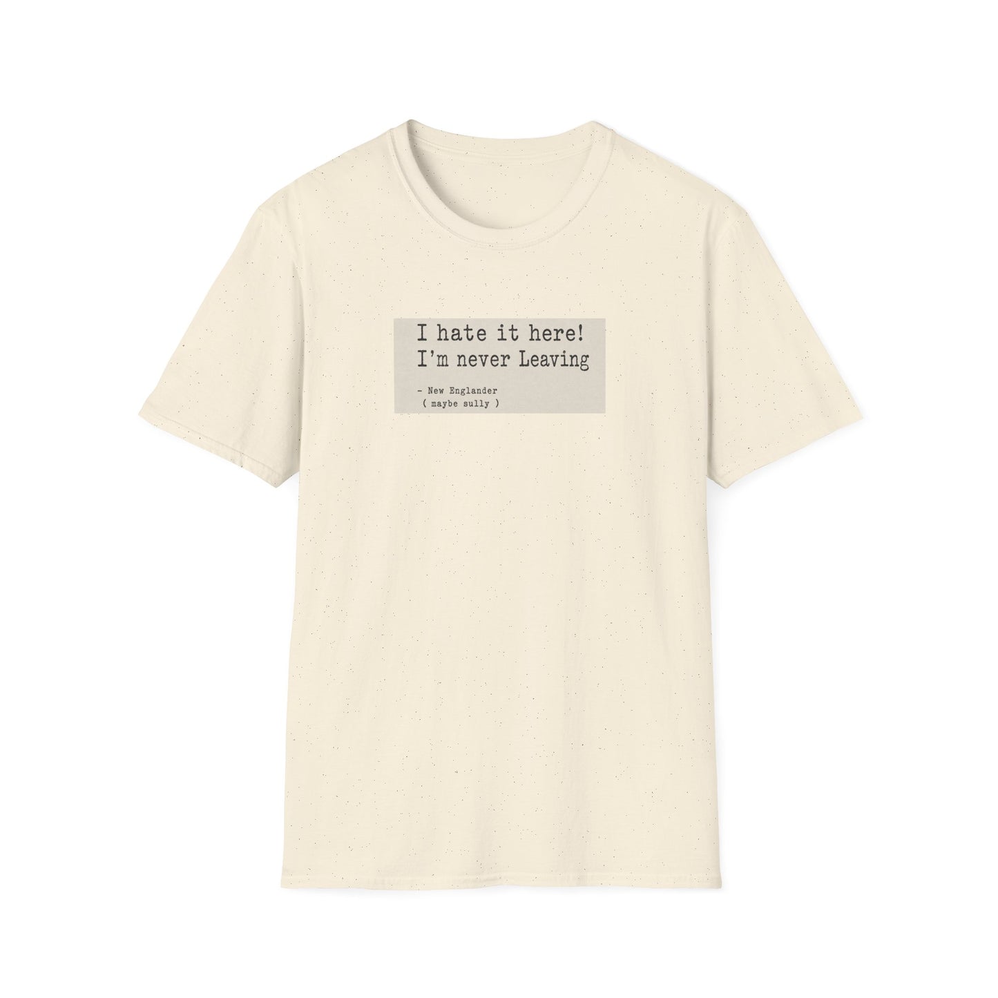 I Hate It Here. I'm Never Leaving. | New England Weather T-Shirt