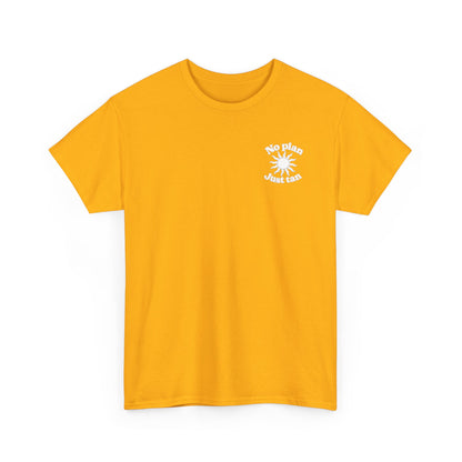 No Plan. Just Tan. | Beach & Lake Life Graphic T-Shirt
