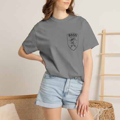 Bass Patrol Fishing Badge T-Shirt | Bass Fishing Shirt