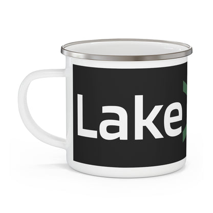 Lake Is More Important Than Everything Else Enamel Camping Mug | 12oz Camp Cup